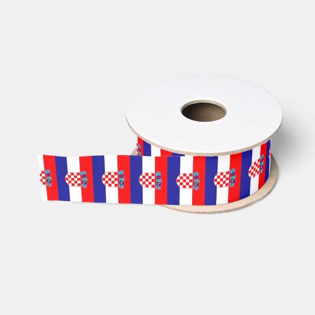Croatia Grosgrain Ribbon (Spool)