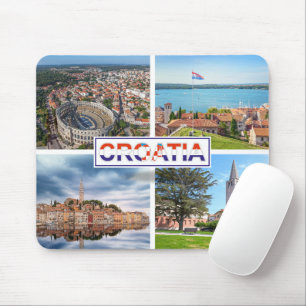 Croatia Hrvatska Adriatic Sea Istria Mouse Pad
