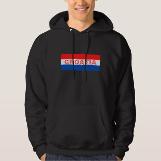 Croatia in Croatian Flag Colours Hoodie