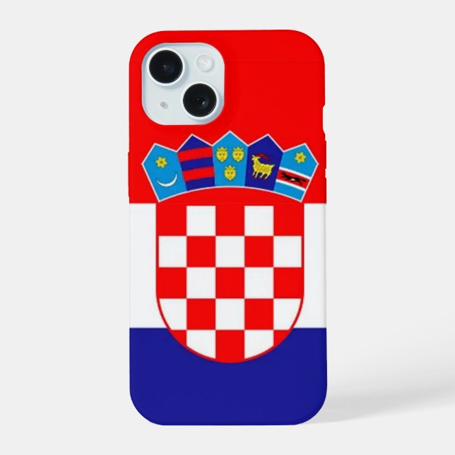 Croatia iPhone 15 Case (Back)