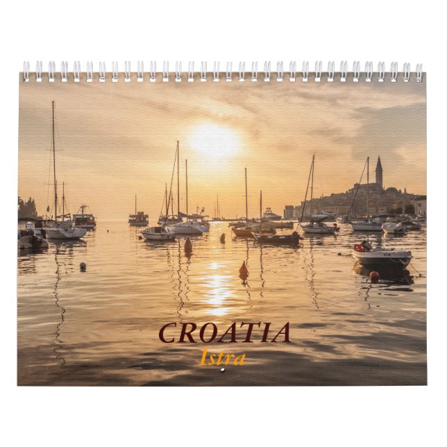 Croatia Istra Calendar texturised (Cover)