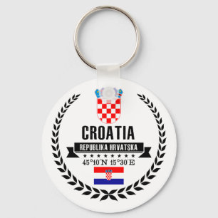 Croatia Key Ring