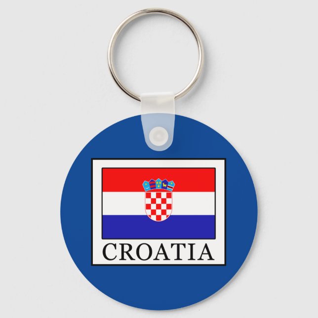 Croatia Key Ring (Front)