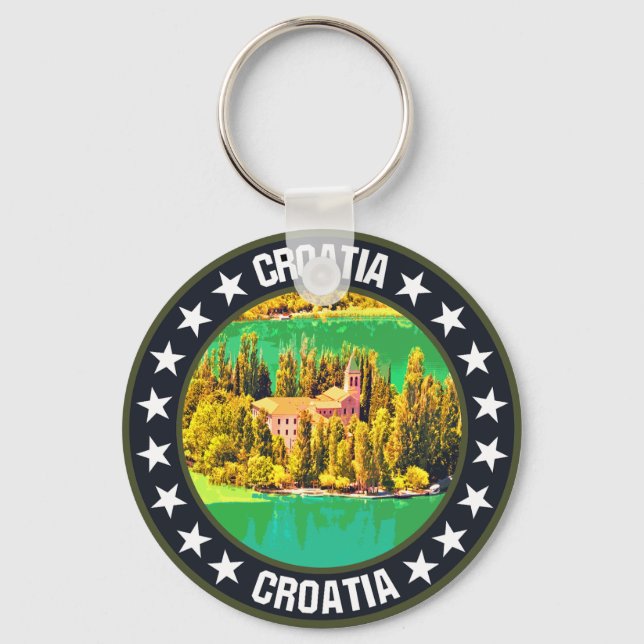 Croatia                                            key ring (Back)