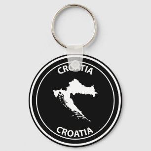 Croatia Key Ring