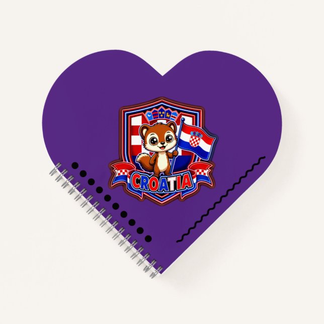 Croatia Kids Notebook (Front)
