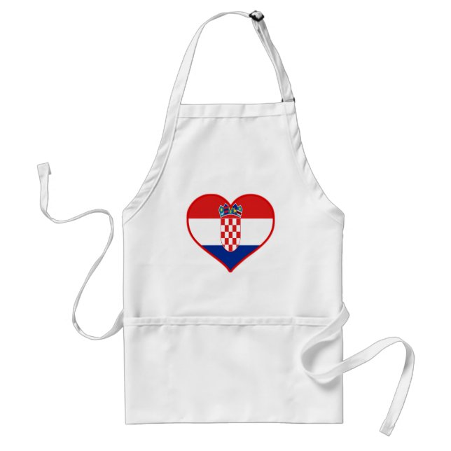 Croatia Love Standard Apron (Front)