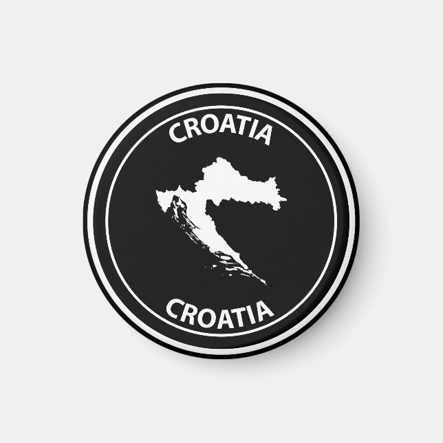 Croatia Magnet (Front)