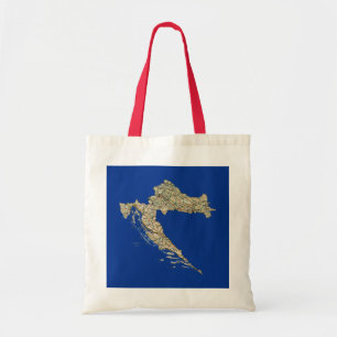 Croatia Map Bag