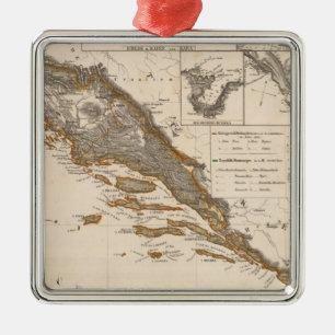 Croatia Metal Tree Decoration