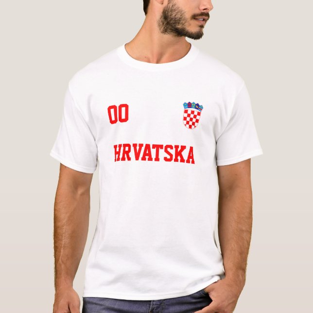 Croatia Name&Number Soccer Football Jersey T-Shirt (Front)