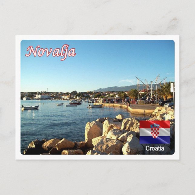 Croatia - Novalja - Postcard (Front)