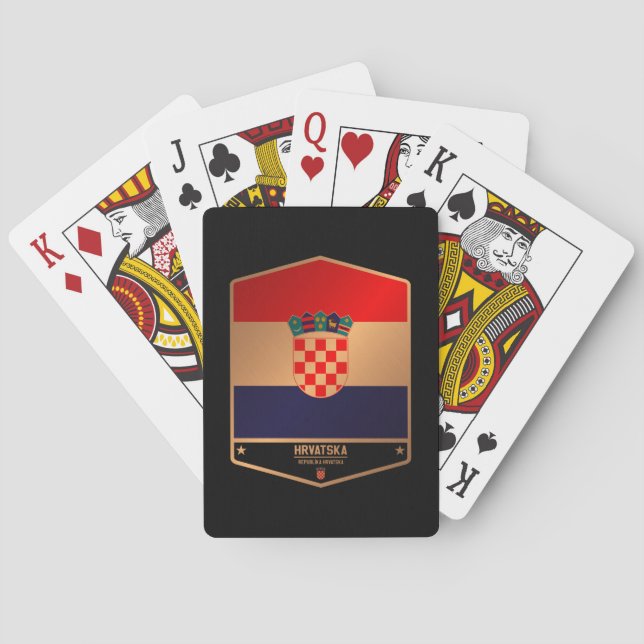 Croatia Playing Cards (Back)