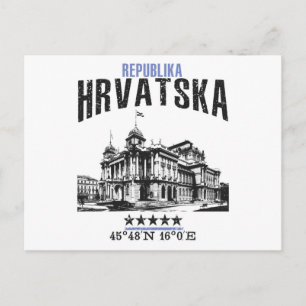 Croatia Postcard