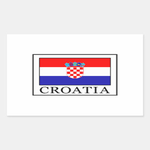 Croatia Rectangular Sticker
