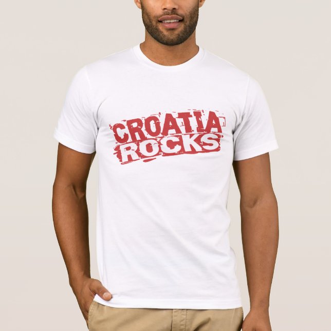 Croatia Rocks T-Shirt (Front)