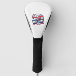Croatia Soccer 2026 Soccer Bold Country Typography Golf Head Cover