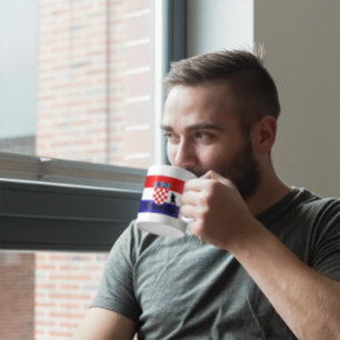 Croatia soccer coffee mug