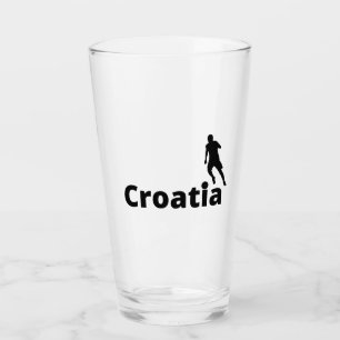 Croatia soccer  glass