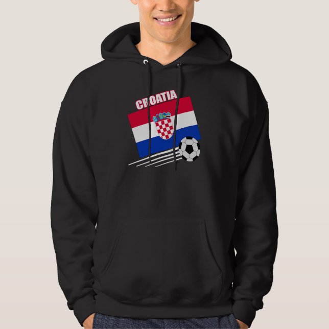 Croatia Soccer Team Hoodie (Front)