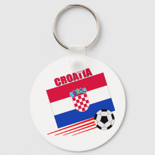 Croatia Soccer Team Key Ring