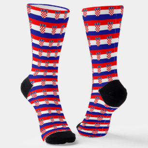 Croatia Socks, patriotic Croatian Flag fashion Socks