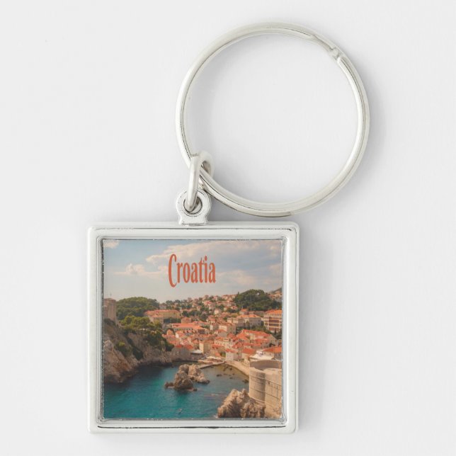 Croatia Southeast Europe Zagreb Key Ring (Front)