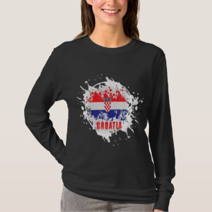Croatia Splash T-Shirt