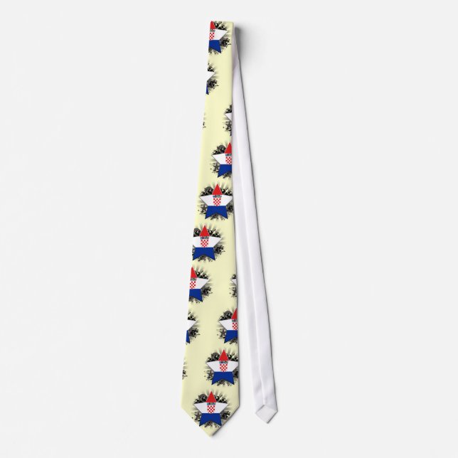 Croatia Star Tie (Front)
