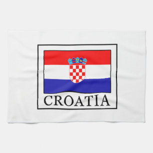 Croatia Tea Towel