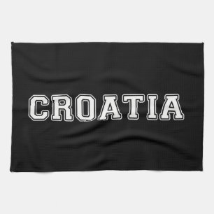 Croatia Tea Towel