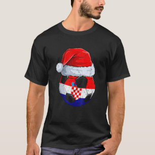Croatia Team Player Football Ball World Soccer San T-Shirt