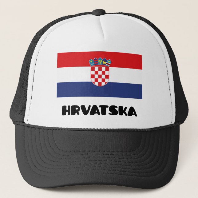 Croatia Trucker Hat (Front)