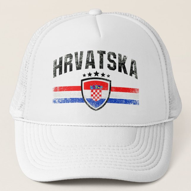 Croatia Trucker Hat (Front)