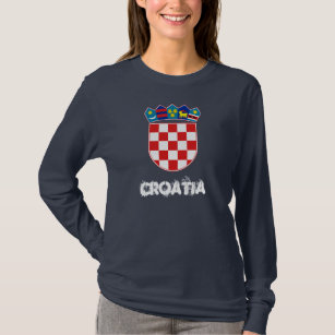 Croatia with coat of arms T-Shirt