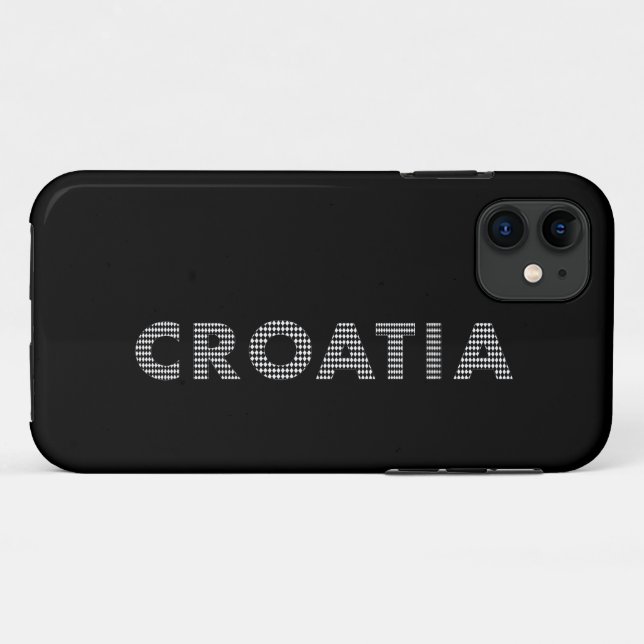 Croatia - with love Case-Mate iPhone case (Back (Horizontal))