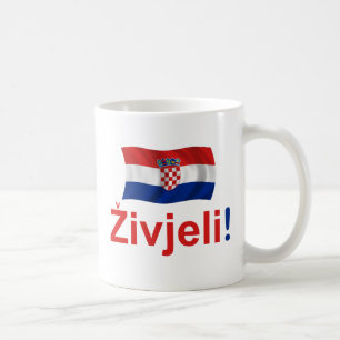 Croatia Zivjeli! (Cheers) Coffee Mug