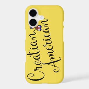 Croatian American Entwined Hearts Cell Phone Case