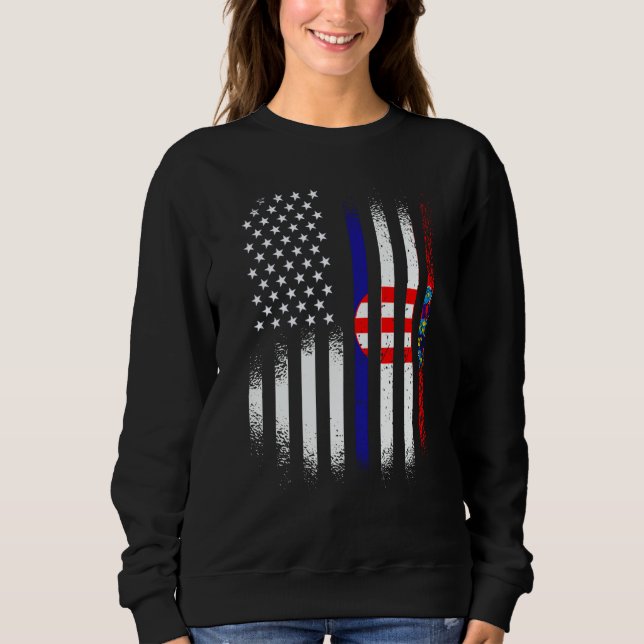 Croatian American Heritage Month Croatia Patriot G Sweatshirt (Front)