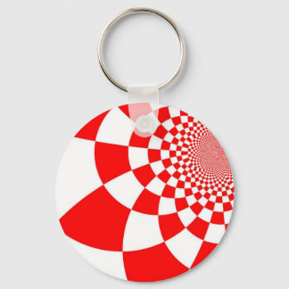 Croatian checkers key ring