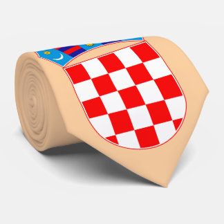 Croatian Coat of Arms Patriotic Necktie