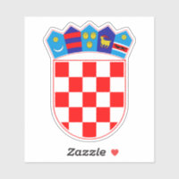 Croatian Emblem Hrvatski Grb Sticker