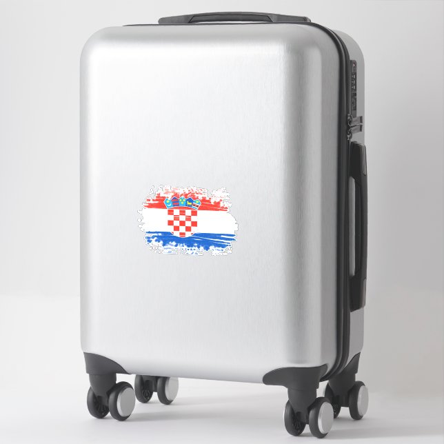 Croatian flag (Suitcase)