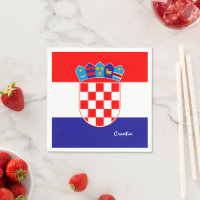 Croatian flag & Croatia party fashion /sports