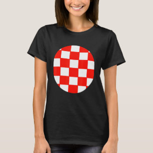 Croatian Flag Croatian Roots Hrvatska Croatian Pri T-Shirt