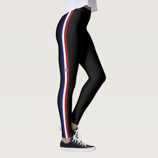 Croatian flag leggings (Right)