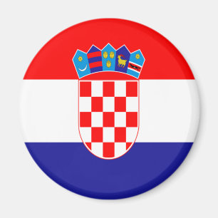 Croatian flag magnet
