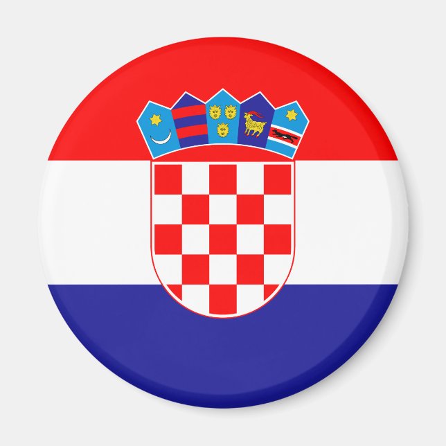 Croatian Flag Magnet (Front)
