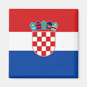 Croatian Flag Magnet