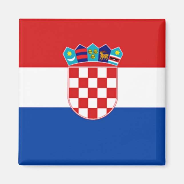 Croatian Flag  Magnet (Front)
